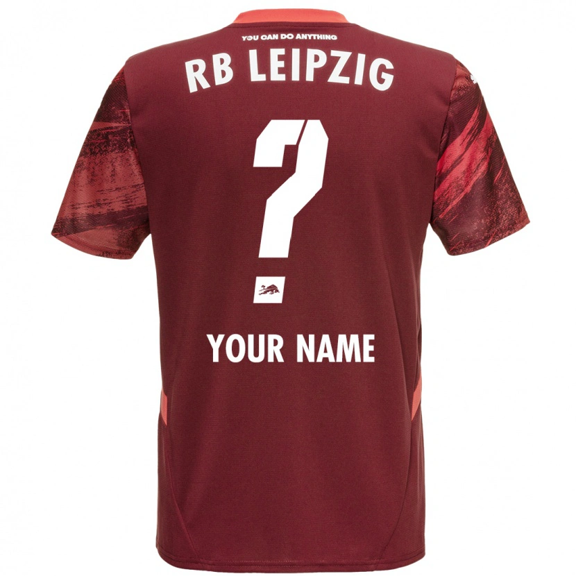 Danxen Niño Camiseta Su Nombre #0 Borgoña 2ª Equipación 2024/25 La Camisa