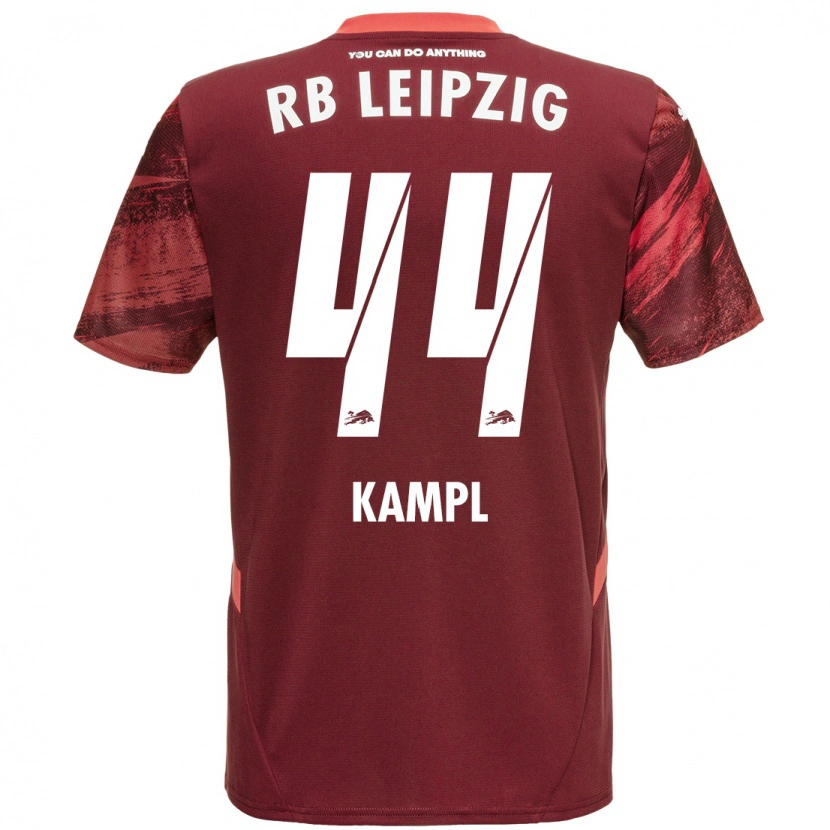 Danxen Niño Camiseta Kevin Kampl #44 Borgoña 2ª Equipación 2024/25 La Camisa