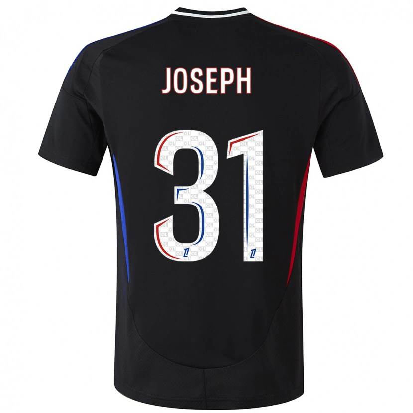Danxen Niño Camiseta Liana Joseph #31 Negro 2ª Equipación 2024/25 La Camisa
