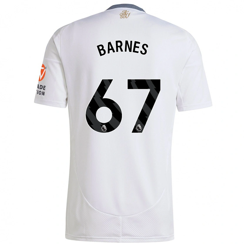 Danxen Niño Camiseta Mikell Barnes #67 Blanco 2ª Equipación 2024/25 La Camisa