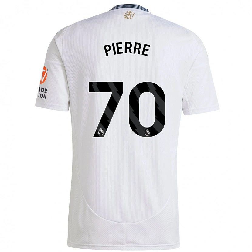 Danxen Niño Camiseta Kyrie Pierre #70 Blanco 2ª Equipación 2024/25 La Camisa