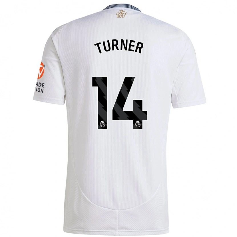Danxen Niño Camiseta Danielle Turner #14 Blanco 2ª Equipación 2024/25 La Camisa