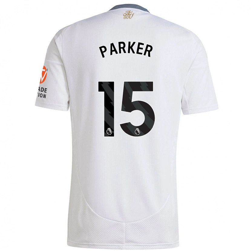 Danxen Niño Camiseta Lucy Parker #15 Blanco 2ª Equipación 2024/25 La Camisa