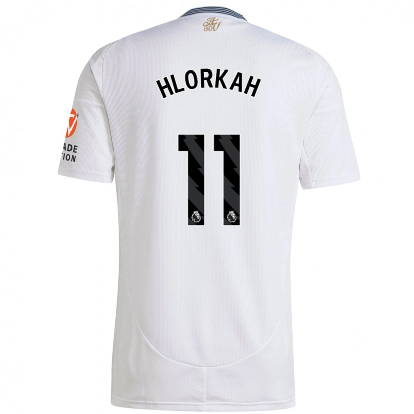 Danxen Niño Camiseta Chantelle Boye-Hlorkah #11 Blanco 2ª Equipación 2024/25 La Camisa