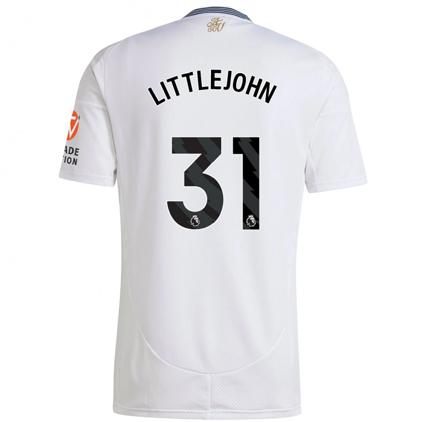 Danxen Niño Camiseta Ruesha Littlejohn #31 Blanco 2ª Equipación 2024/25 La Camisa