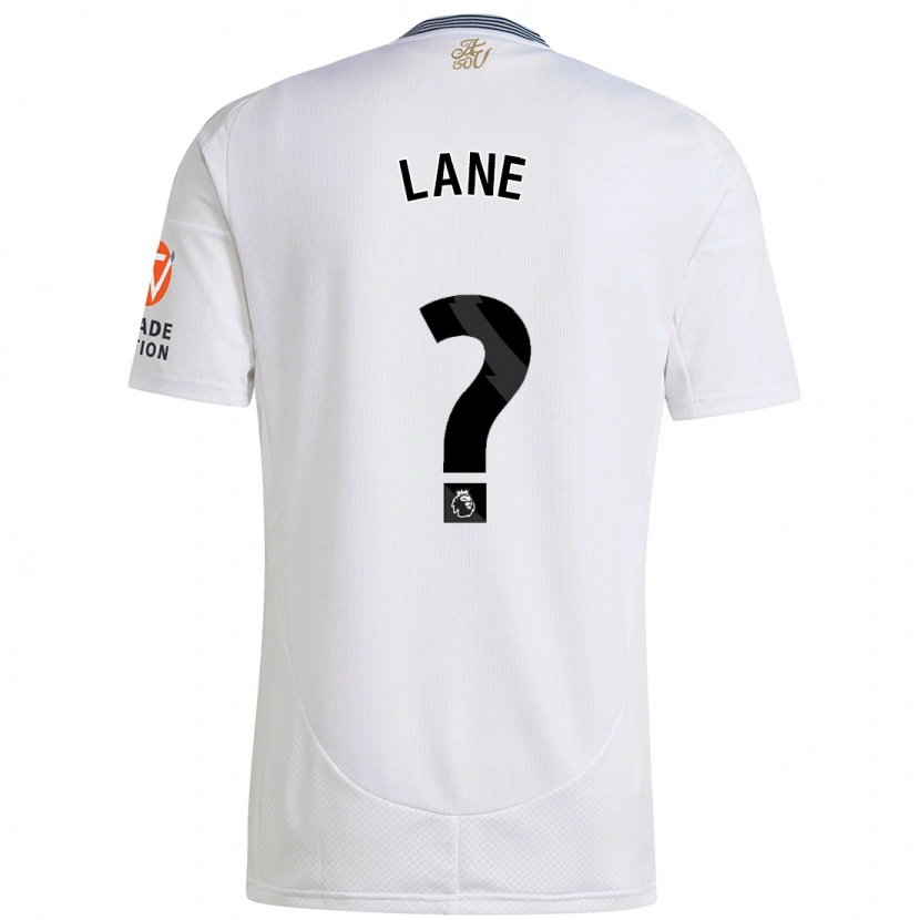 Danxen Niño Camiseta Josh Lane #0 Blanco 2ª Equipación 2024/25 La Camisa