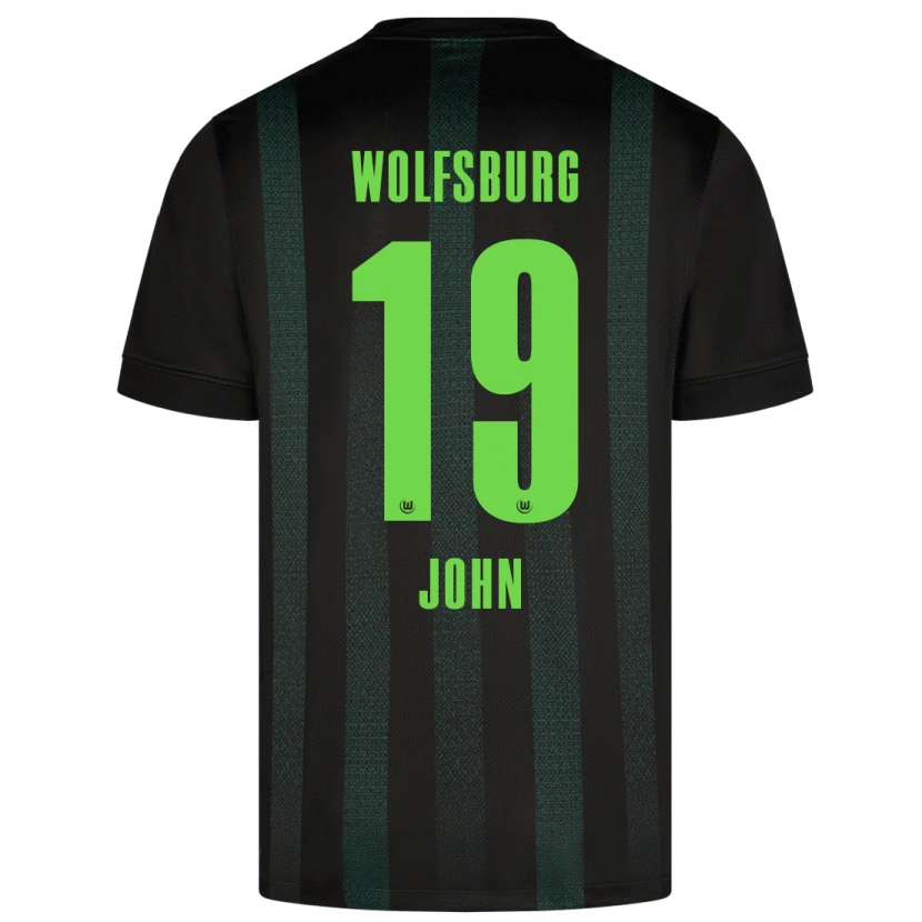 Danxen Niño Camiseta Michael John #19 Verde Oscuro 2ª Equipación 2024/25 La Camisa