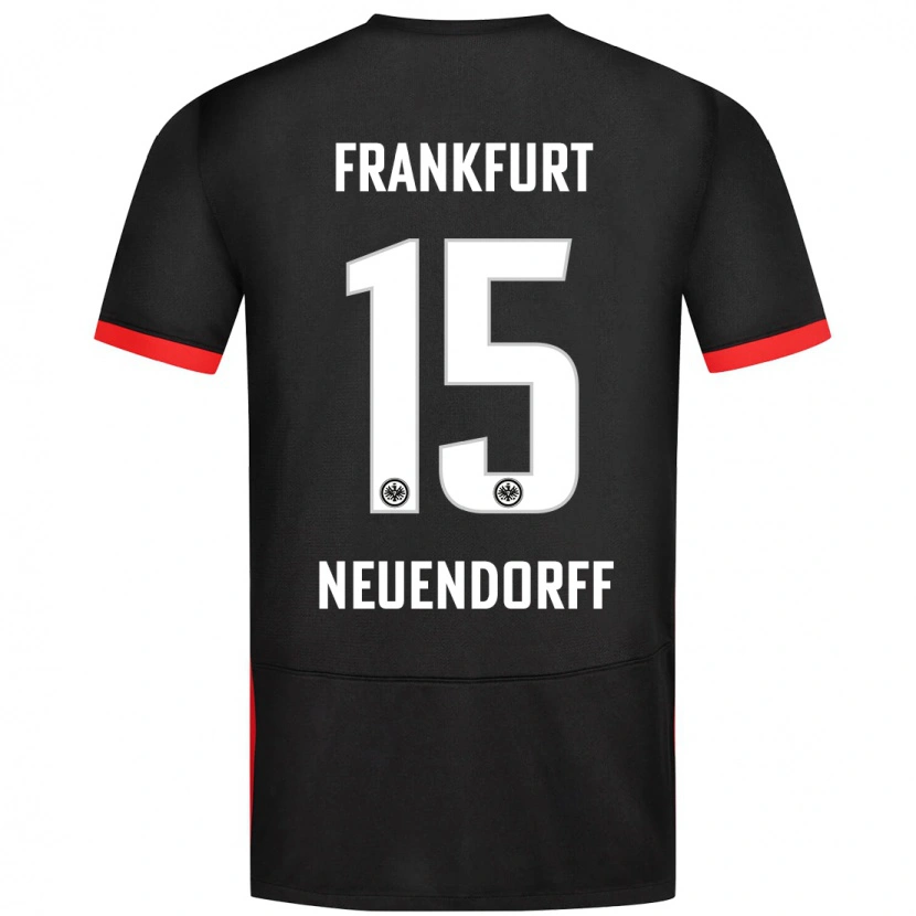 Danxen Niño Camiseta Nilo Neuendorff #15 Negro 2ª Equipación 2024/25 La Camisa