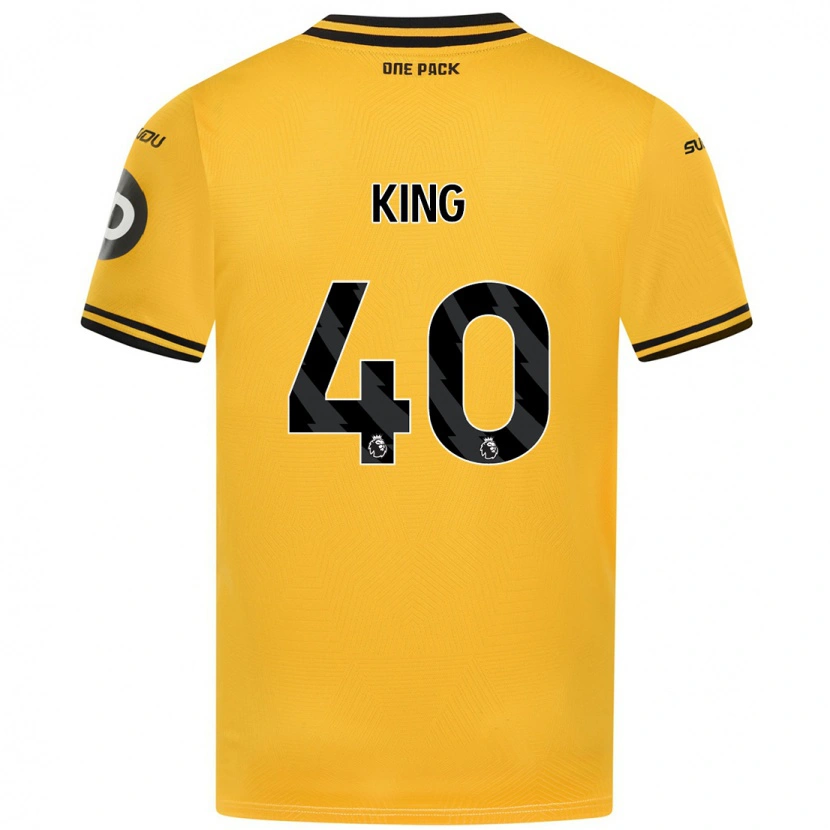 Danxen Hombre Camiseta Tom King #40 Amarillo 1ª Equipación 2024/25 La Camisa