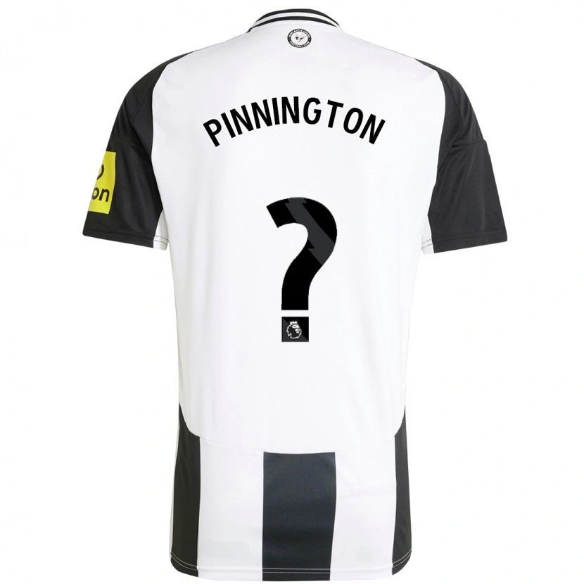 Danxen Hombre Camiseta Sam Pinnington #0 Blanco Negro 1ª Equipación 2024/25 La Camisa