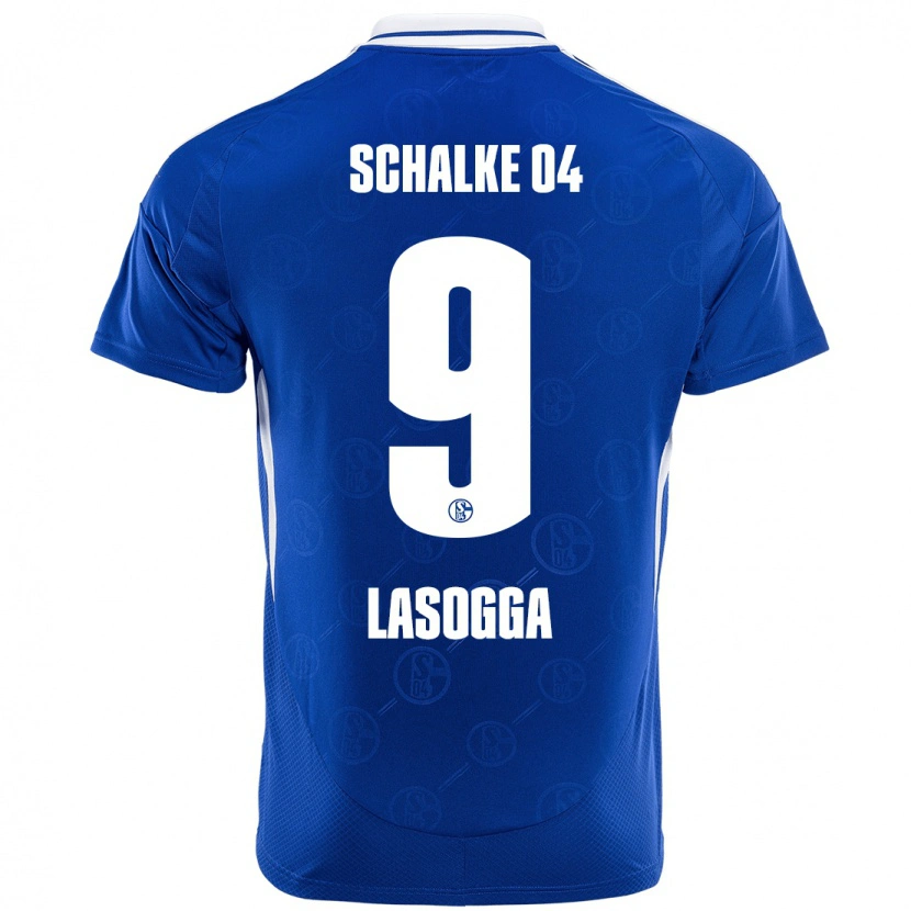 Danxen Hombre Camiseta Pierre-Michel Lasogga #9 Azul Real 1ª Equipación 2024/25 La Camisa