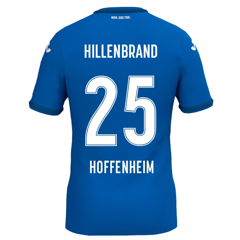 Danxen Hombre Camiseta Jack Hillenbrand #25 Azul Real 1ª Equipación 2024/25 La Camisa