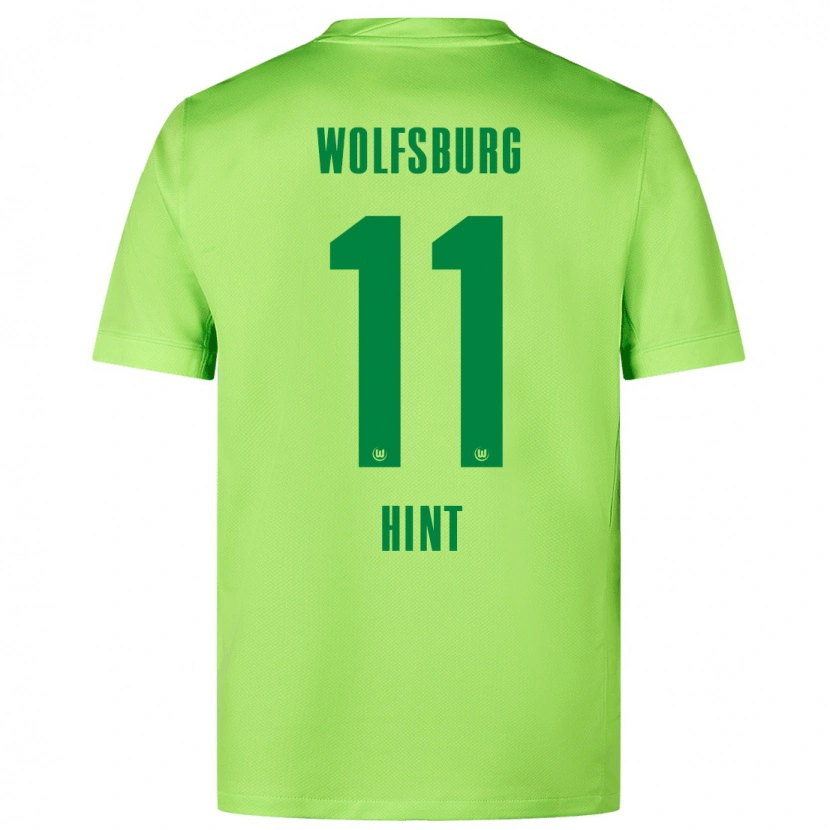 Danxen Hombre Camiseta Trevor Hint #11 Verde Fluorescente 1ª Equipación 2024/25 La Camisa