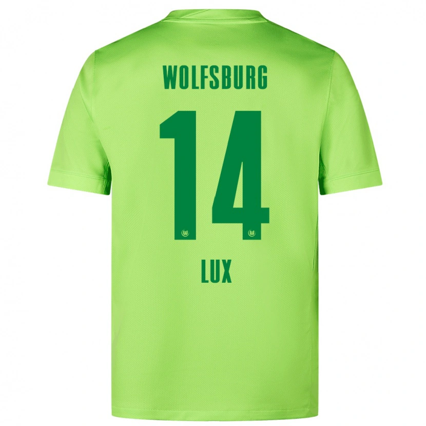 Danxen Hombre Camiseta Finn-Marco Lux #14 Verde Fluorescente 1ª Equipación 2024/25 La Camisa