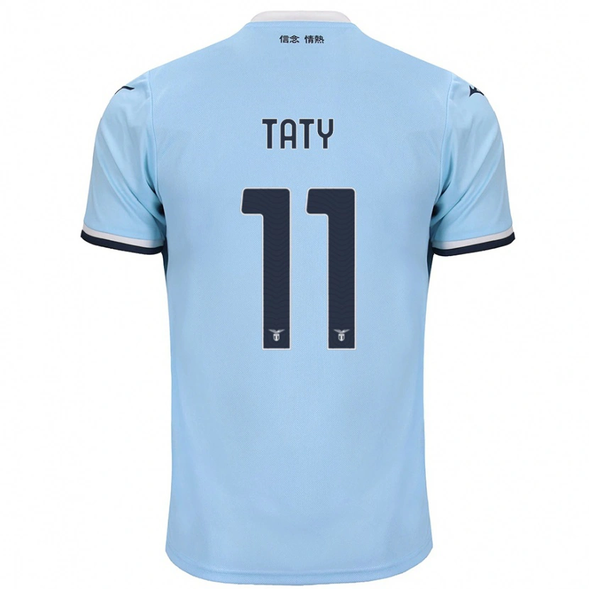 Danxen Hombre Camiseta Taty Castellanos #11 Azul 1ª Equipación 2024/25 La Camisa