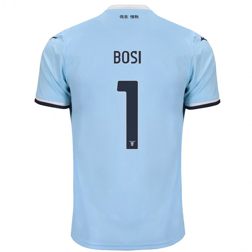 Danxen Hombre Camiseta Gioele Bosi #1 Azul 1ª Equipación 2024/25 La Camisa