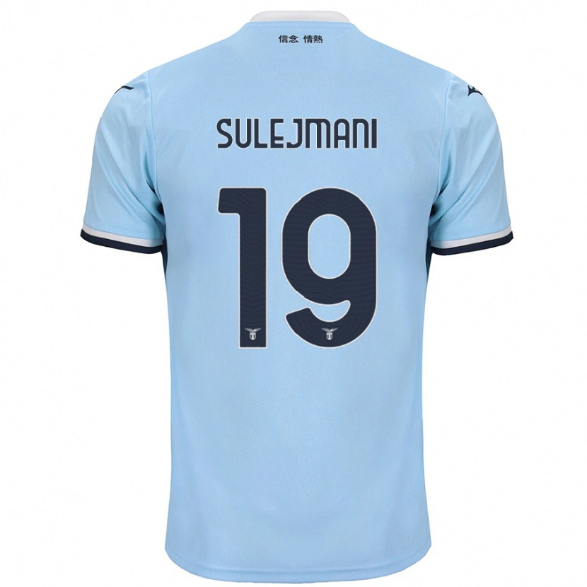 Danxen Hombre Camiseta Flavio Sulejmani #19 Azul 1ª Equipación 2024/25 La Camisa