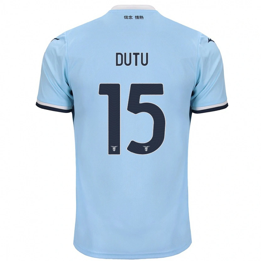 Danxen Hombre Camiseta Matteo Dutu #15 Azul 1ª Equipación 2024/25 La Camisa