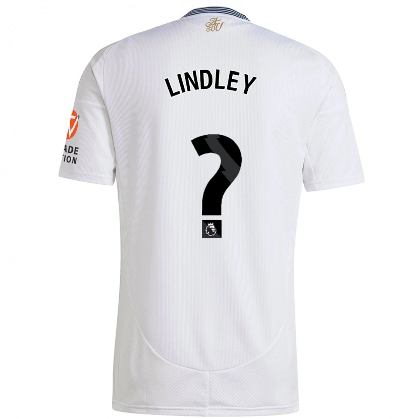 Danxen Hombre Camiseta Hayden Lindley #0 Blanco 2ª Equipación 2024/25 La Camisa
