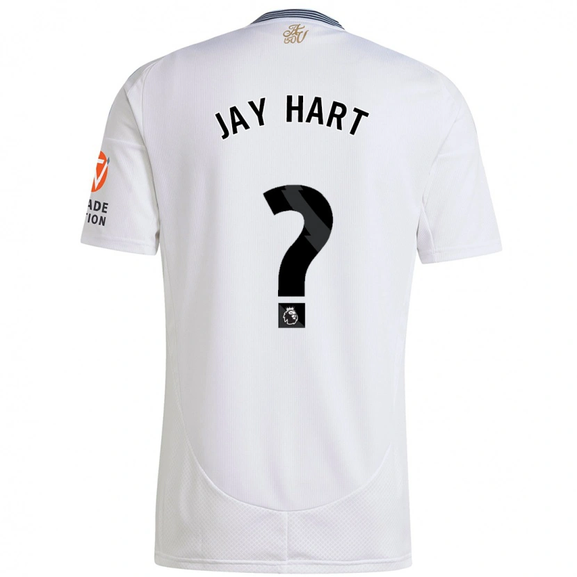Danxen Hombre Camiseta Taylor Jay Hart #0 Blanco 2ª Equipación 2024/25 La Camisa