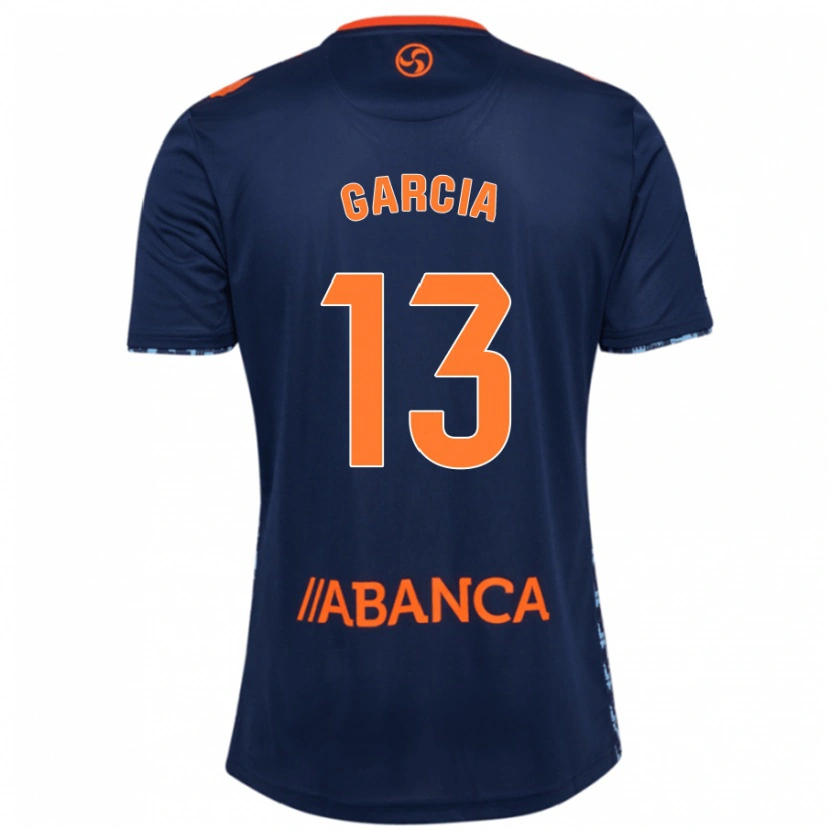 Danxen Hombre Camiseta Raúl García #13 Azul Marino 2ª Equipación 2024/25 La Camisa