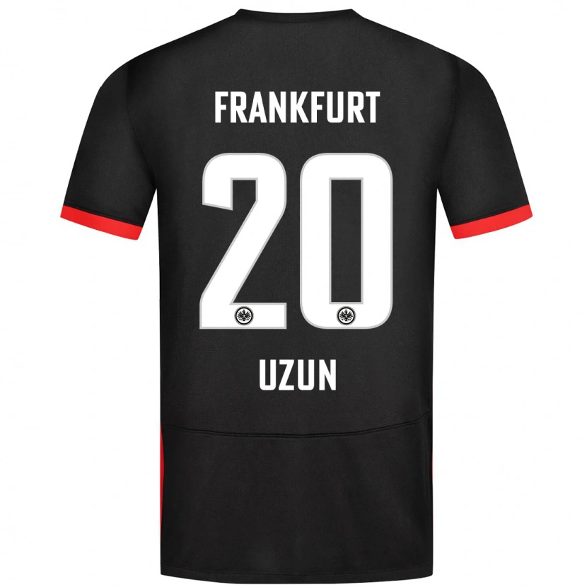 Danxen Hombre Camiseta Can Uzun #20 Negro 2ª Equipación 2024/25 La Camisa