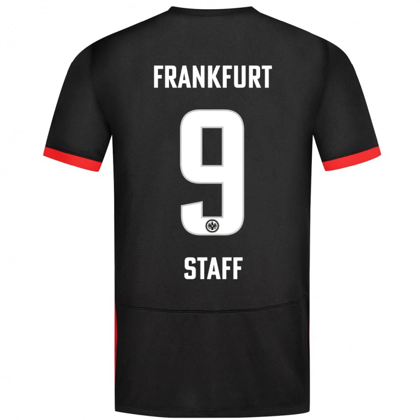 Danxen Hombre Camiseta Alexander Staff #9 Negro 2ª Equipación 2024/25 La Camisa