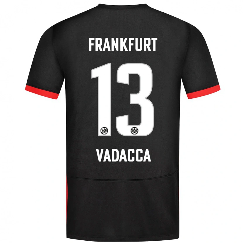 Danxen Hombre Camiseta Gianni Vadacca #13 Negro 2ª Equipación 2024/25 La Camisa