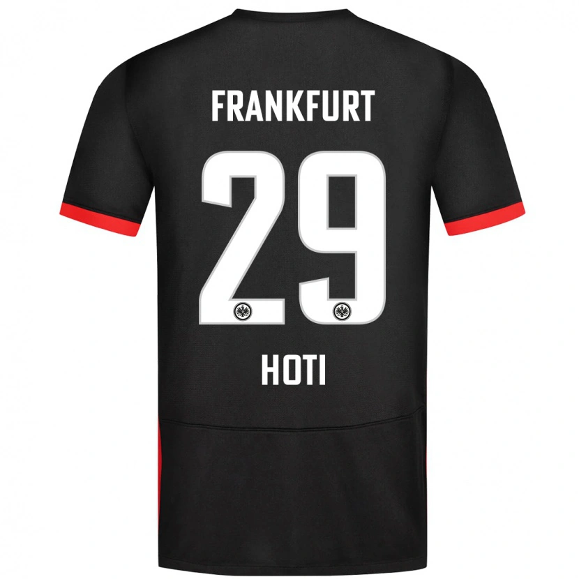 Danxen Hombre Camiseta Leart Hoti #29 Negro 2ª Equipación 2024/25 La Camisa