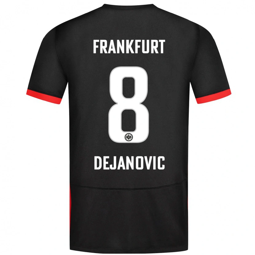 Danxen Hombre Camiseta Daniel Dejanovic #8 Negro 2ª Equipación 2024/25 La Camisa