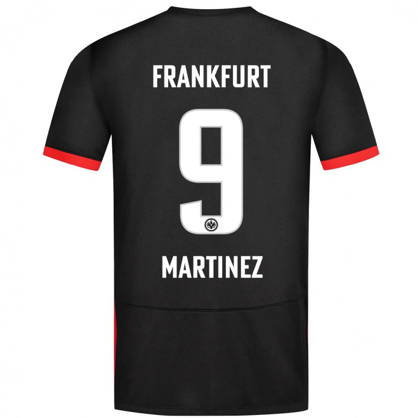 Danxen Hombre Camiseta Shekiera Martínez #9 Negro 2ª Equipación 2024/25 La Camisa