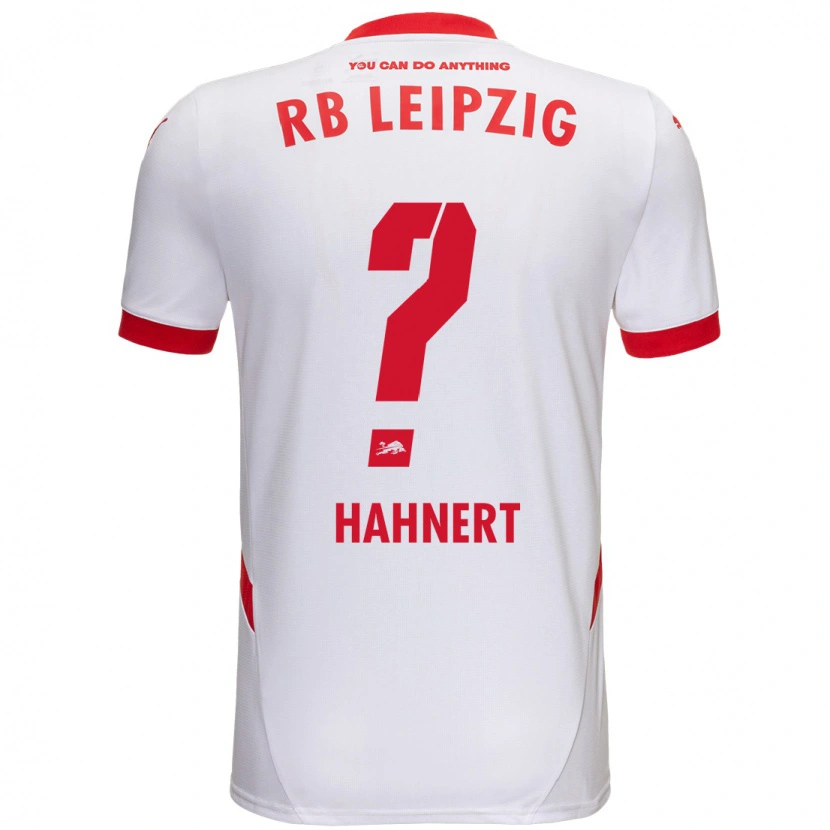 Danxen Mujer Camiseta Ole Hähnert #0 Blanco Rojo 1ª Equipación 2024/25 La Camisa