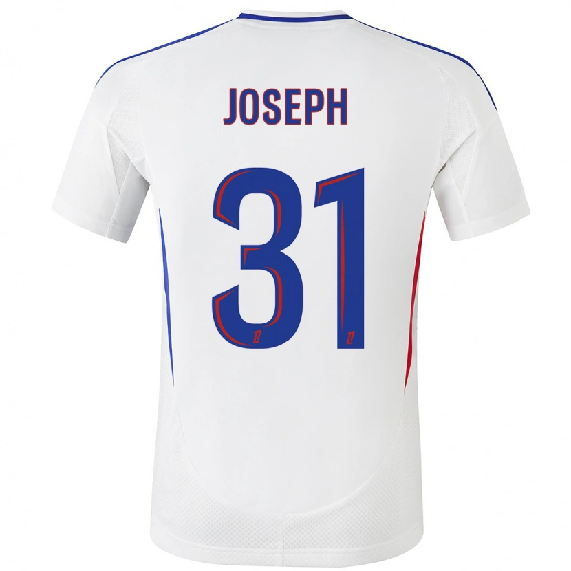 Danxen Mujer Camiseta Liana Joseph #31 Blanco Azul 1ª Equipación 2024/25 La Camisa