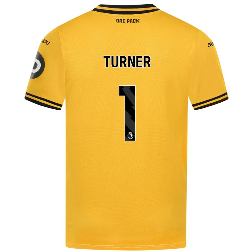 Danxen Mujer Camiseta Shannon Turner #1 Amarillo 1ª Equipación 2024/25 La Camisa