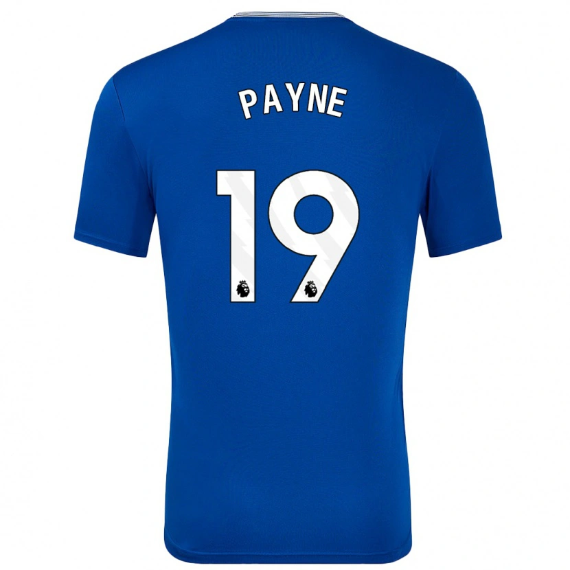 Danxen Mujer Camiseta Heather Payne #19 Azul Con 1ª Equipación 2024/25 La Camisa