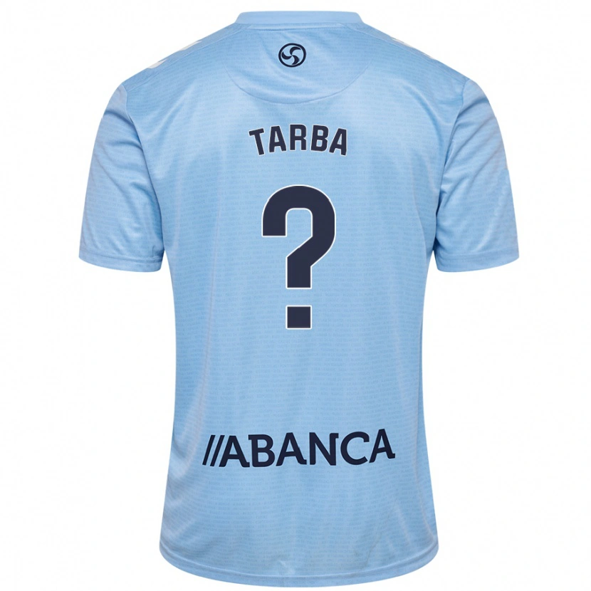 Danxen Mujer Camiseta Ianis Târbă #0 Azul Cielo 1ª Equipación 2024/25 La Camisa