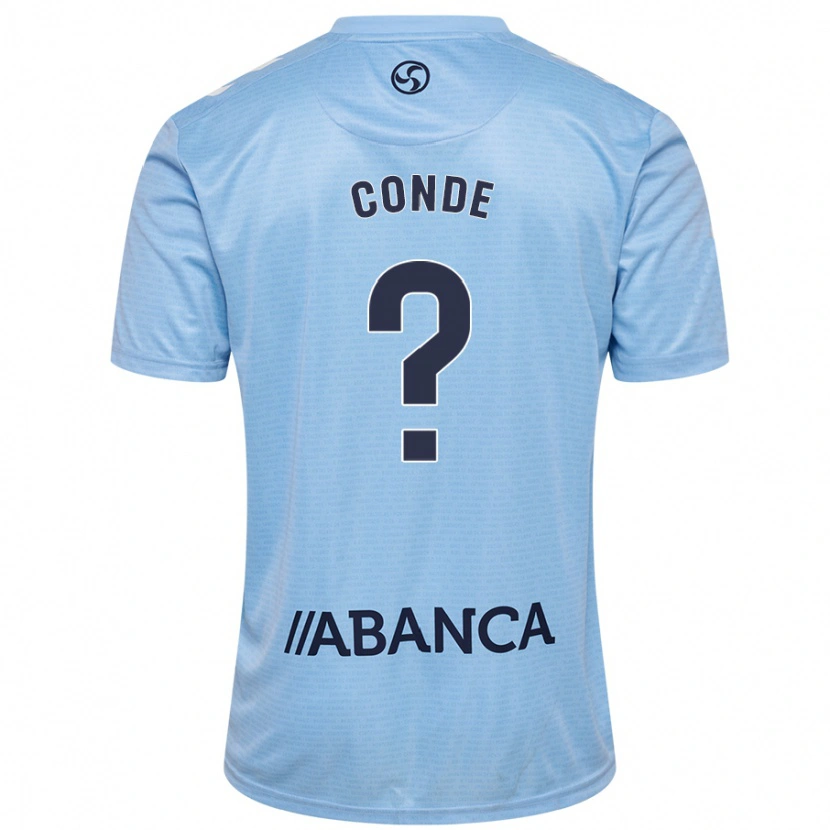 Danxen Mujer Camiseta Miguel Conde #0 Azul Cielo 1ª Equipación 2024/25 La Camisa