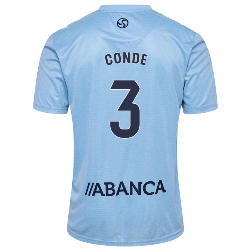 Danxen Mujer Camiseta Tincho Conde #3 Azul Cielo 1ª Equipación 2024/25 La Camisa