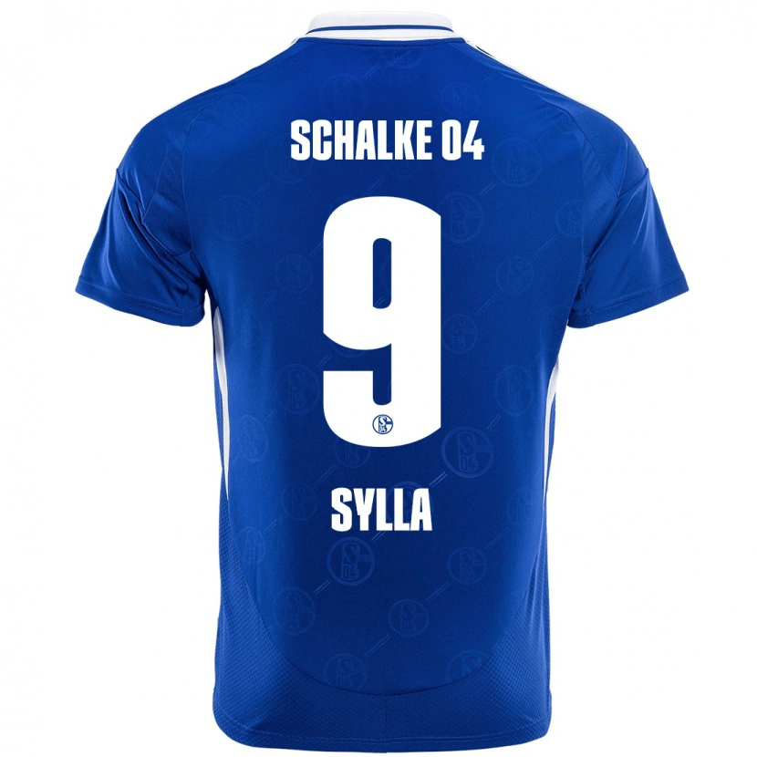 Danxen Mujer Camiseta Moussa Sylla #9 Azul Real 1ª Equipación 2024/25 La Camisa
