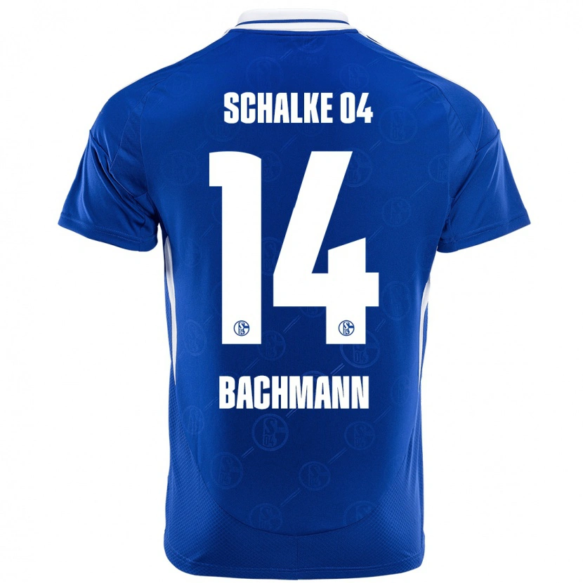 Danxen Mujer Camiseta Janik Bachmann #14 Azul Real 1ª Equipación 2024/25 La Camisa