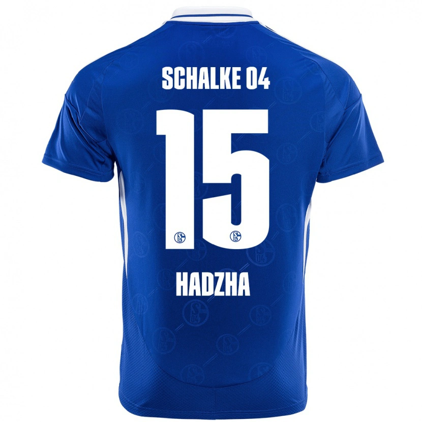Danxen Mujer Camiseta Nedzhib Hadzha #15 Azul Real 1ª Equipación 2024/25 La Camisa