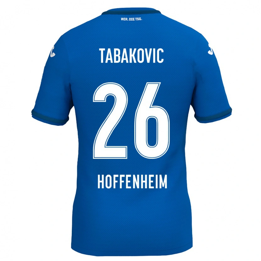 Danxen Mujer Camiseta Haris Tabakovic #26 Azul Real 1ª Equipación 2024/25 La Camisa