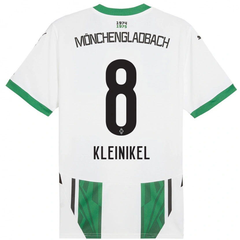 Danxen Mujer Camiseta Nadja Kleinikel #8 Blanco Verde 1ª Equipación 2024/25 La Camisa
