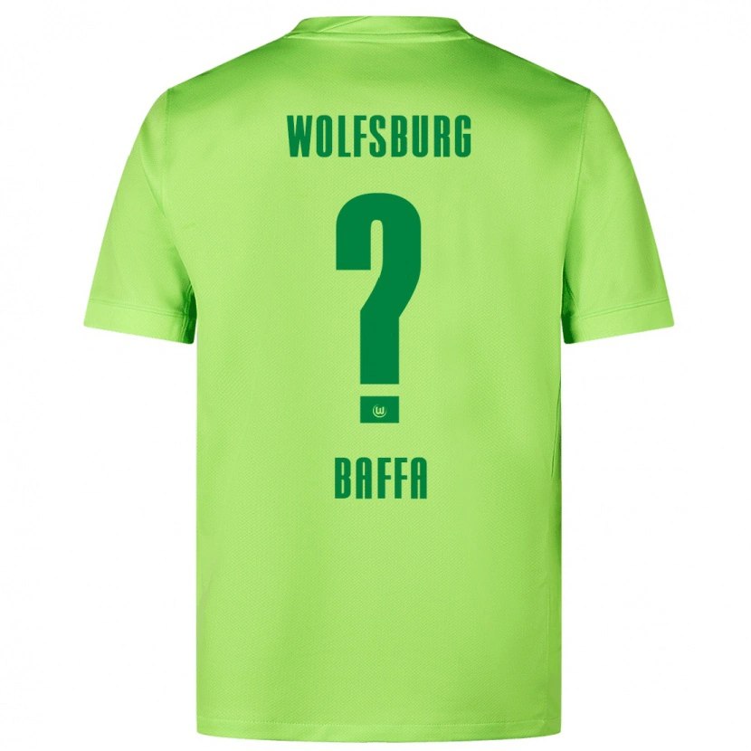 Danxen Mujer Camiseta Salvatore Baffa #0 Verde Fluorescente 1ª Equipación 2024/25 La Camisa