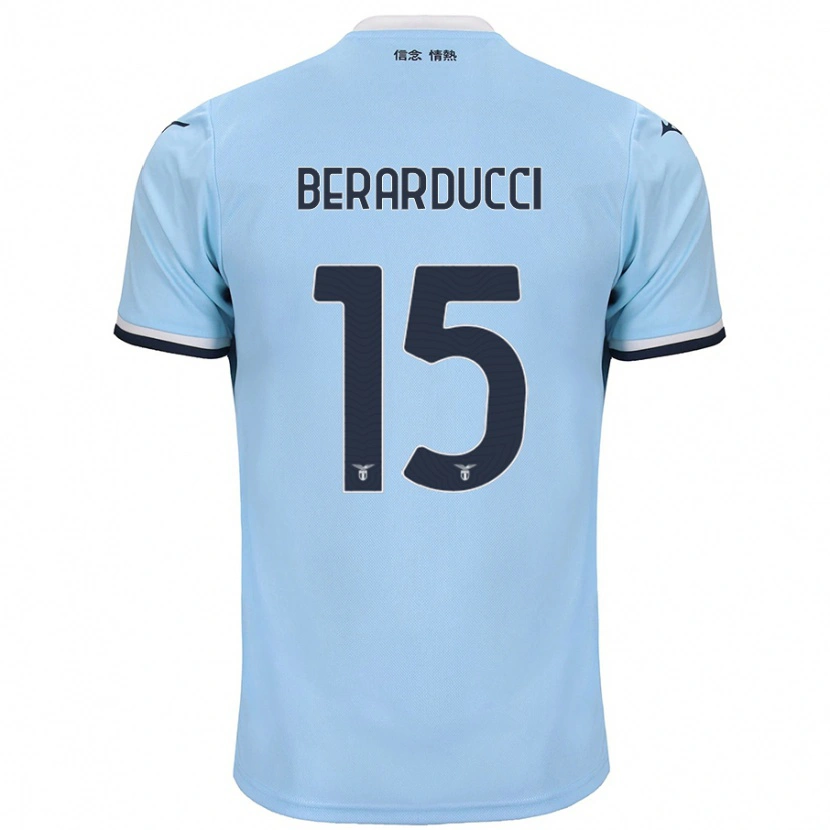 Danxen Mujer Camiseta Martina Berarducci #15 Azul 1ª Equipación 2024/25 La Camisa