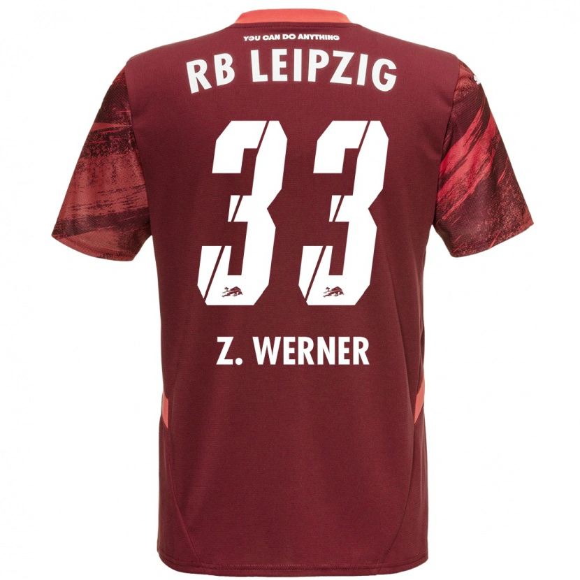 Danxen Mujer Camiseta Zoé Werner #33 Borgoña 2ª Equipación 2024/25 La Camisa