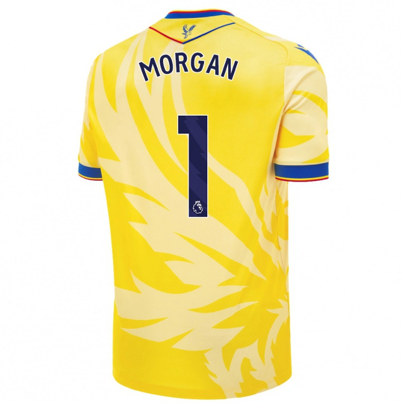 Danxen Mujer Camiseta Chloe Morgan #1 Amarillo 2ª Equipación 2024/25 La Camisa