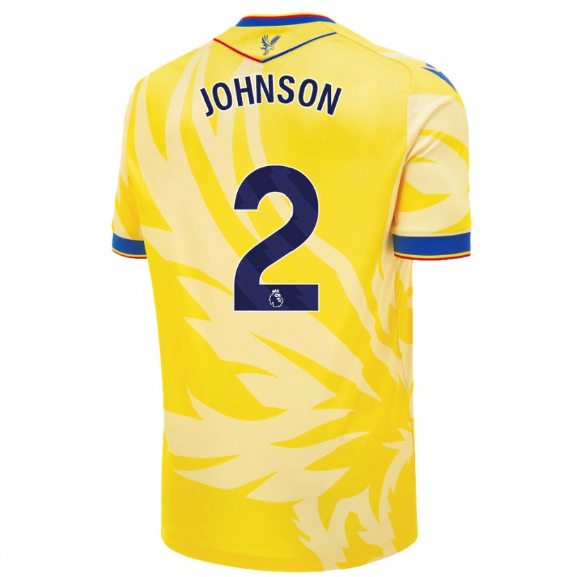 Danxen Mujer Camiseta Annabel Johnson #2 Amarillo 2ª Equipación 2024/25 La Camisa
