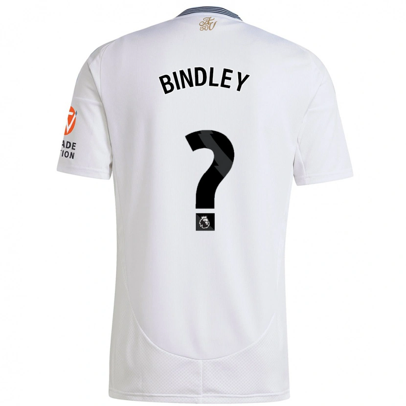 Danxen Mujer Camiseta Oliver Bindley #0 Blanco 2ª Equipación 2024/25 La Camisa