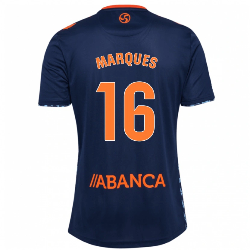 Danxen Mujer Camiseta 
Jailson Marques Siqueira #16 Azul Marino 2ª Equipación 2024/25 La Camisa